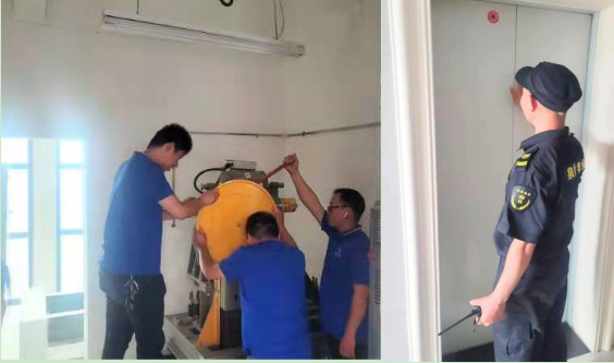 我公司開(kāi)展電梯應(yīng)急安全演練，保障群眾乘梯安全